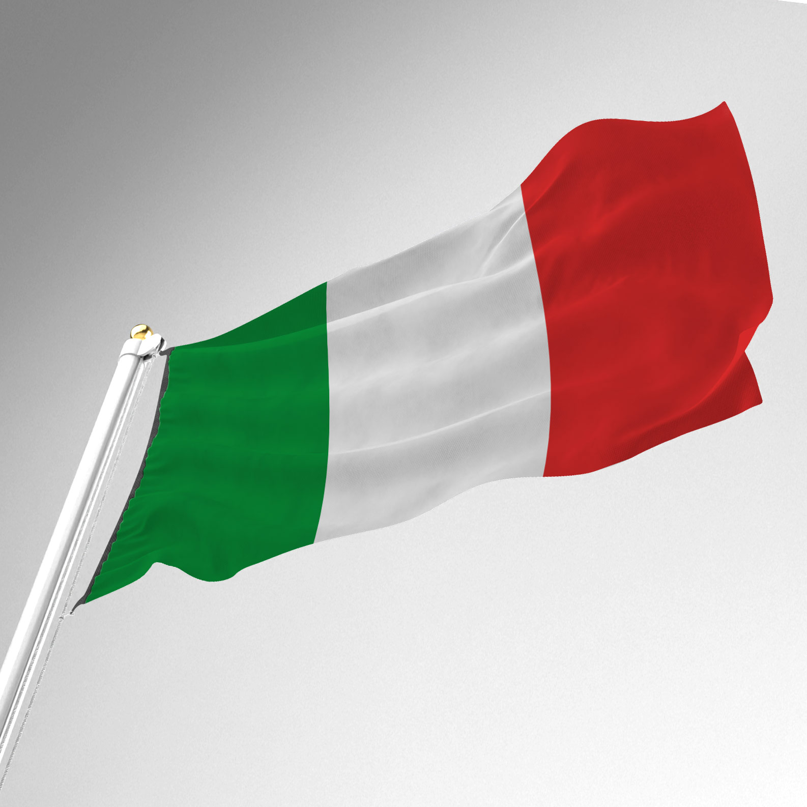 bandiera italia square